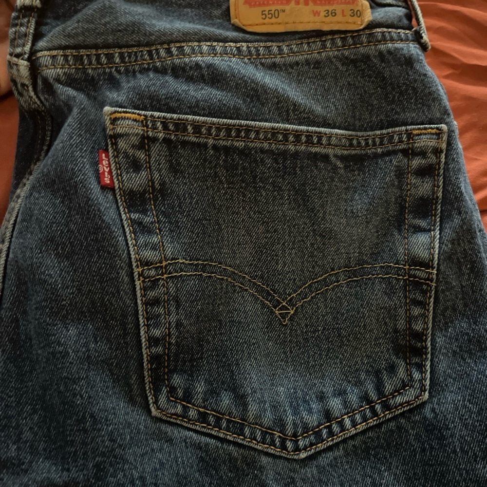 Levi's Relaxed Fit Dark Blue Jeans
